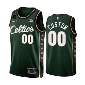 Dres Boston Celtics Prilagođeni Nike 2022-23 City Edition Zelena Swingman